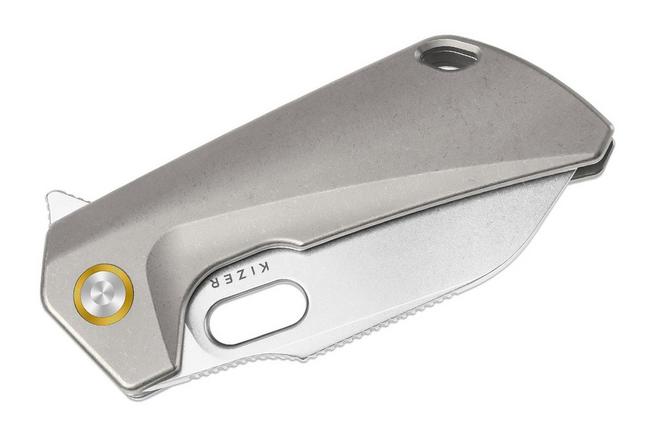 Bild für Kizer Takahe KI3701A1 Stonewashed S35VN, Titanium, Taschenmesser