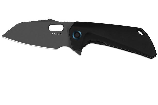 Bild für Kizer Takahe KI3701A2 Matte DLC S35VN, Black Titanium, Taschenmesser