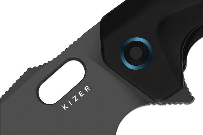 Bild für Kizer Takahe KI3701A2 Matte DLC S35VN, Black Titanium, Taschenmesser