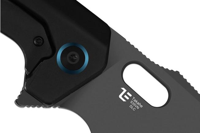 Bild für Kizer Takahe KI3701A2 Matte DLC S35VN, Black Titanium, Taschenmesser