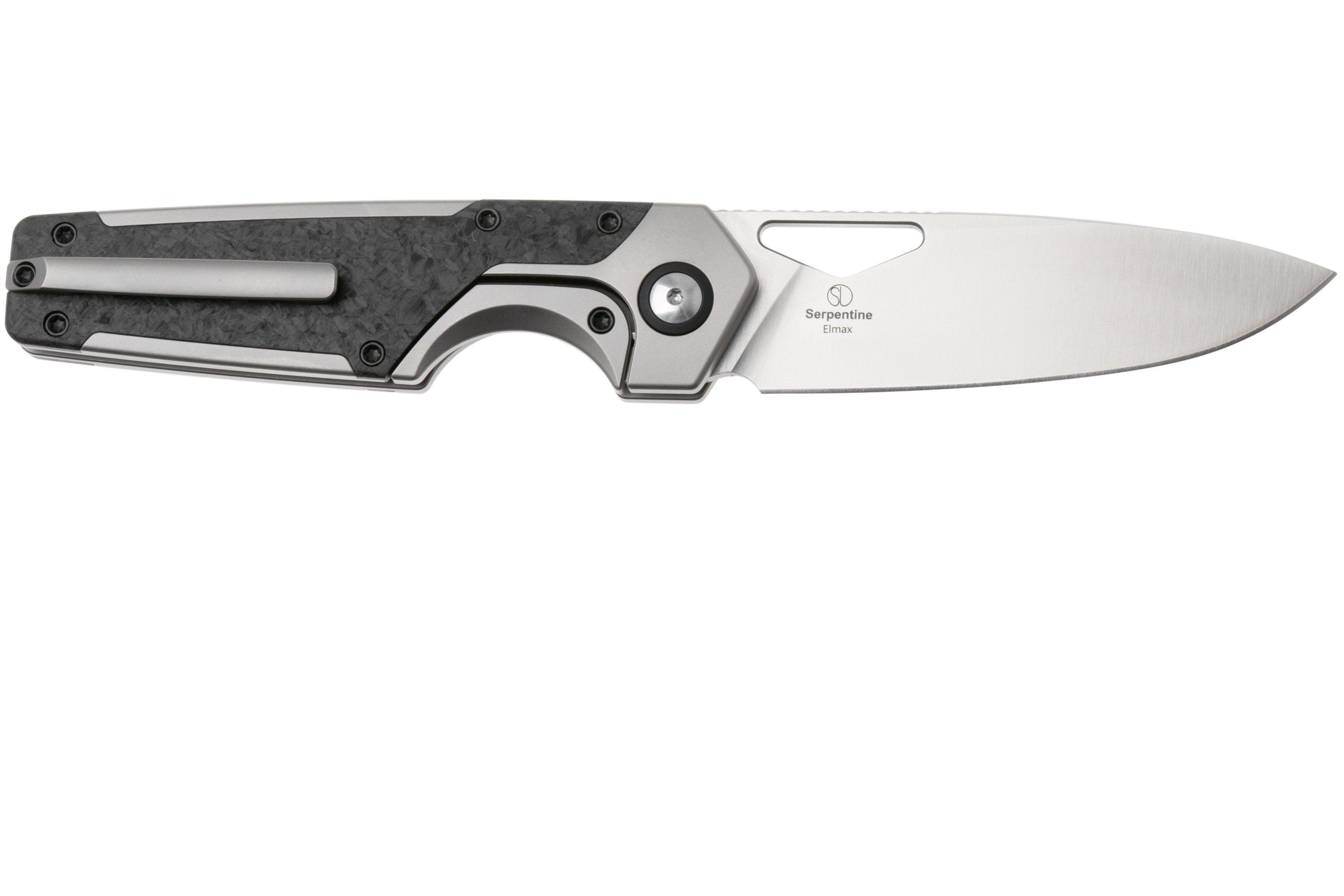 Kizer Serpentine KI3759FDA1 Satin Elmax, Titanium & Carbonfiber