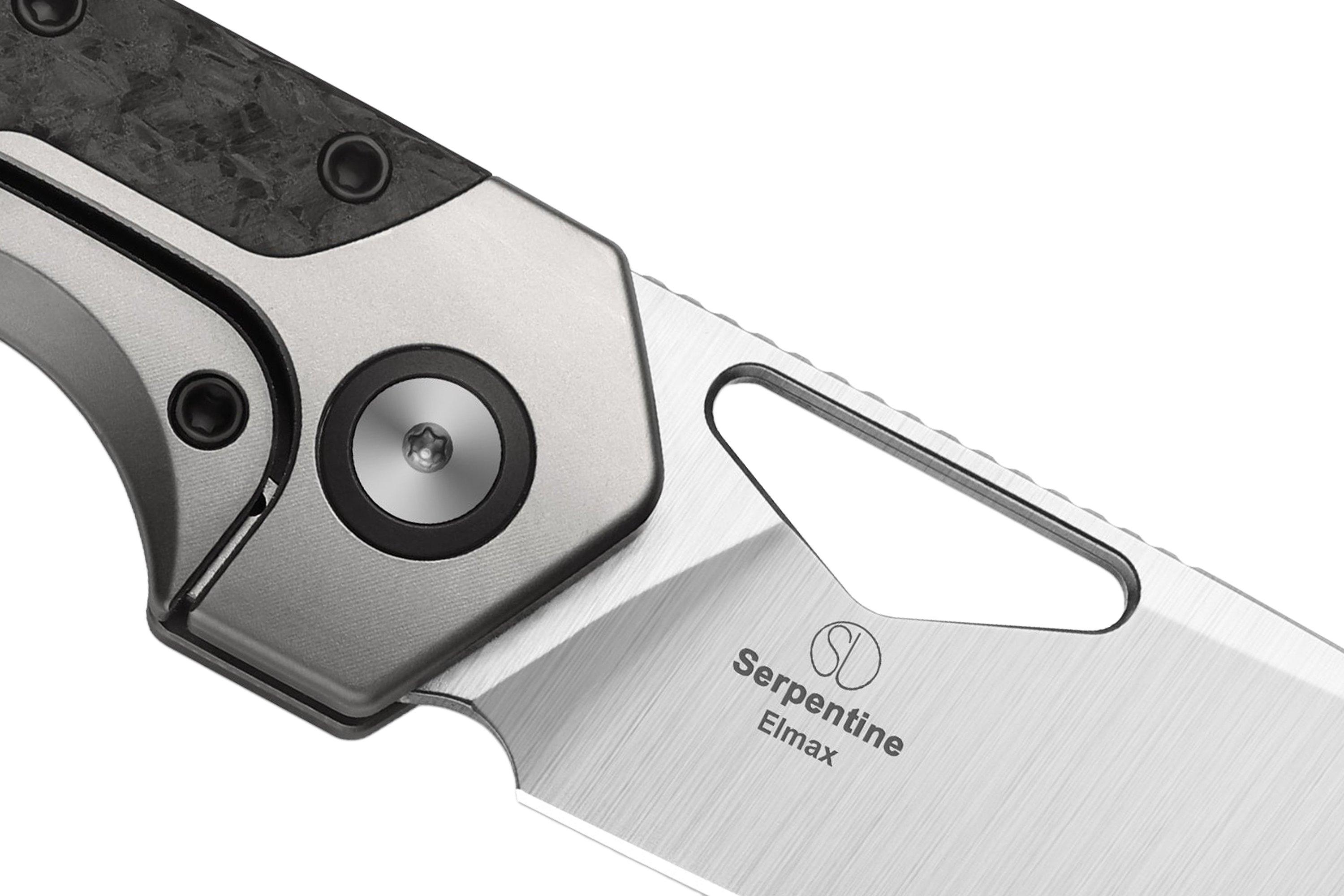 Kizer Serpentine KI3759FDA1 Satin Elmax, Titanium & Carbonfiber