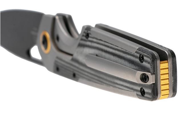 Imagen para Kizer Serpentine KI3759FDA2 Matte DLC Elmax, Titanium & Micarta Inlays, navaja, diseño de Jonathan Styles