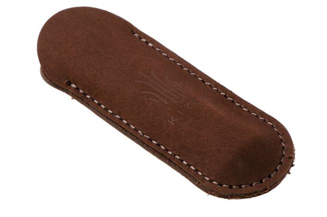 Image for Kizer Trestle D Ki3760A1 Matt DLC Ultra S90V, Black Aluminum & 'Snow Fire' Fat Carbon, pocket knife, Azo design