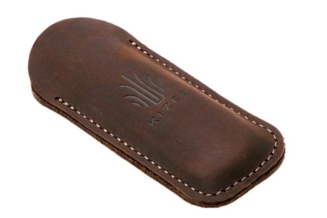 Afbeelding voor Kizer Trestle KI3761A3 Hand Brushed S45VN, Titanium Mother Of Pearl Inlay, zakmes, Azo design