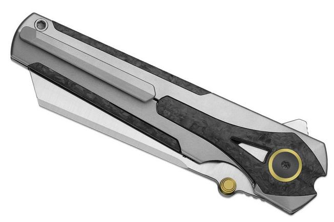 Imagen para Kizer Staff  Ki3795A2, Satin S45VN, Titanium/Carbon Fiber navaja, diseño de Jonathan Styles