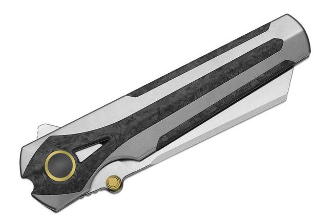 Imagen para Kizer Staff  Ki3795A2, Satin S45VN, Titanium/Carbon Fiber navaja, diseño de Jonathan Styles