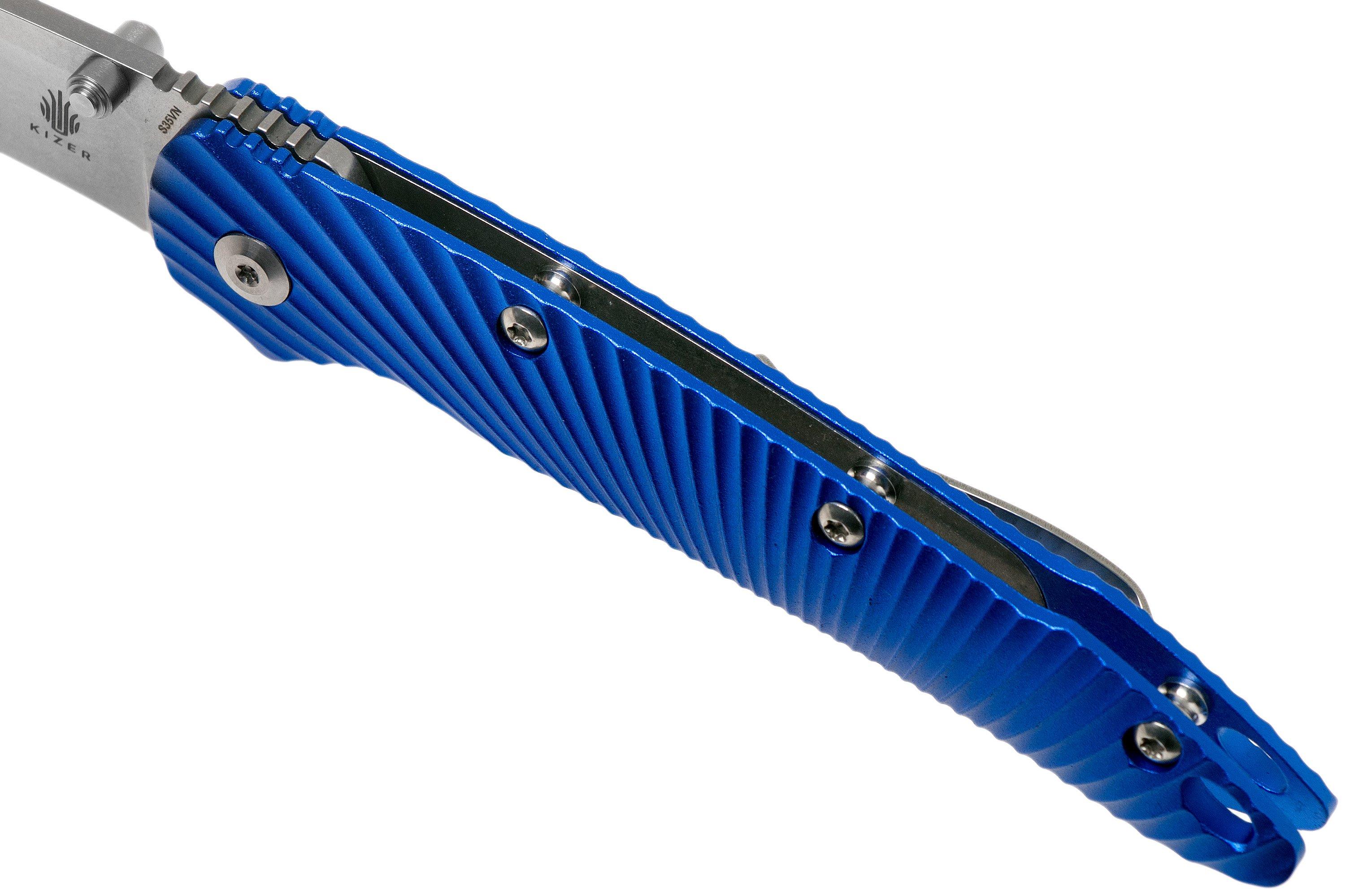 Kizer Sliver Ki4419A2 sunburst blue pocket knife
