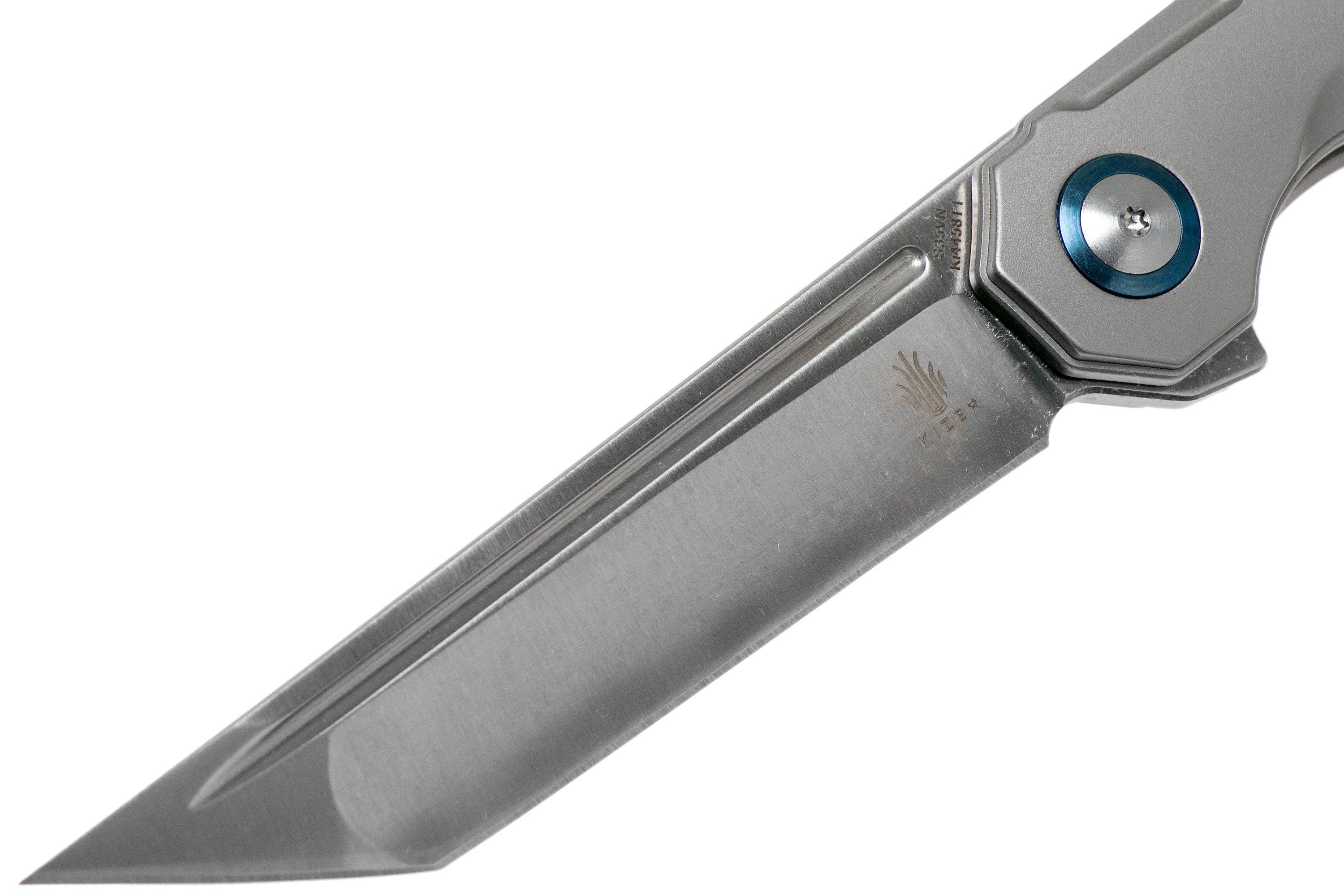 Kizer Begleiter KI4458T1 Tanto pocket knife | Advantageously shopping ...