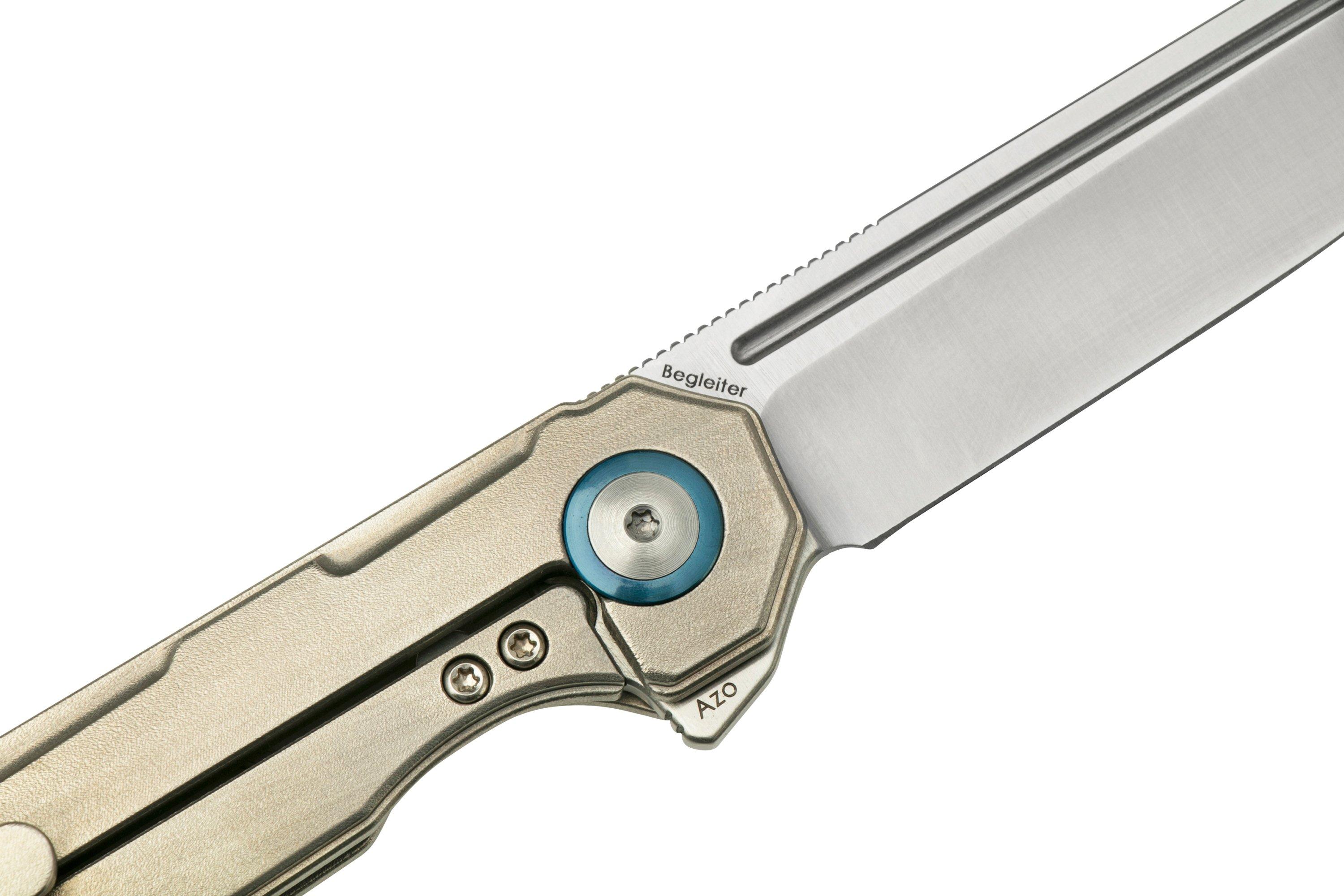 Kizer Begleiter Titanium KI4458T4 pocket knife | Advantageously ...