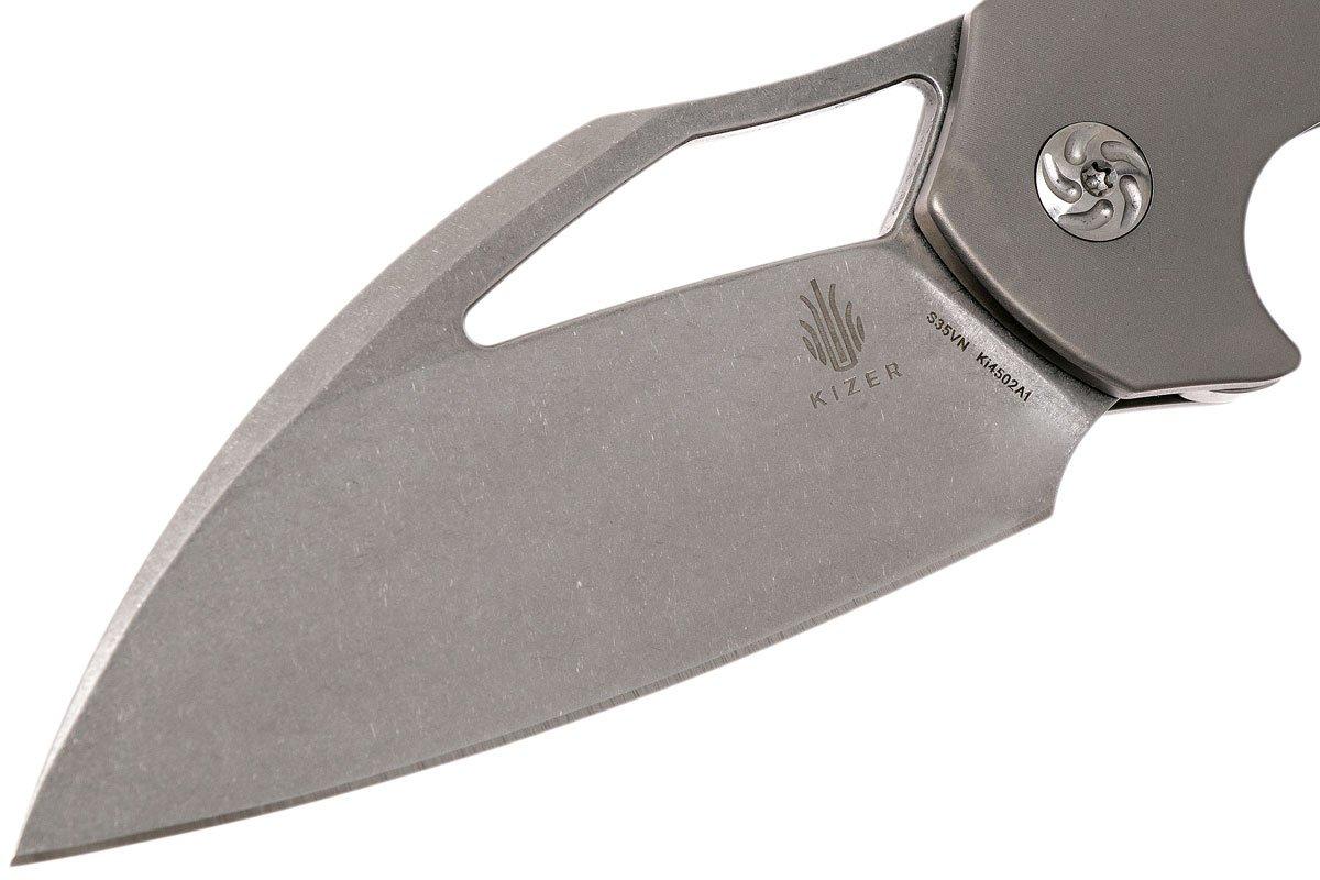 Kizer Megatherium Ki4502A1 pocket knife, Elijah Isham design