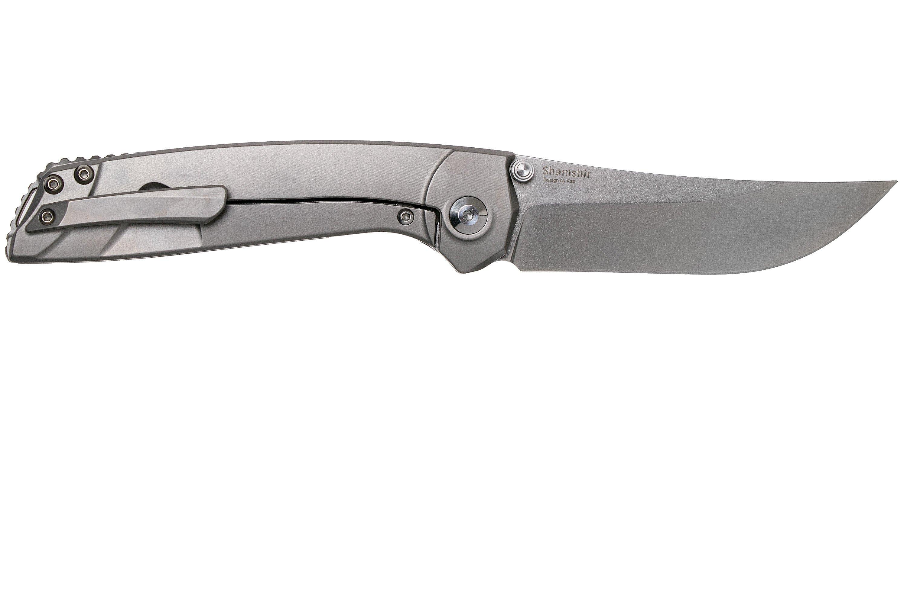 Kizer Shamshir KI4517 pocket knife, Azo design Advantageously