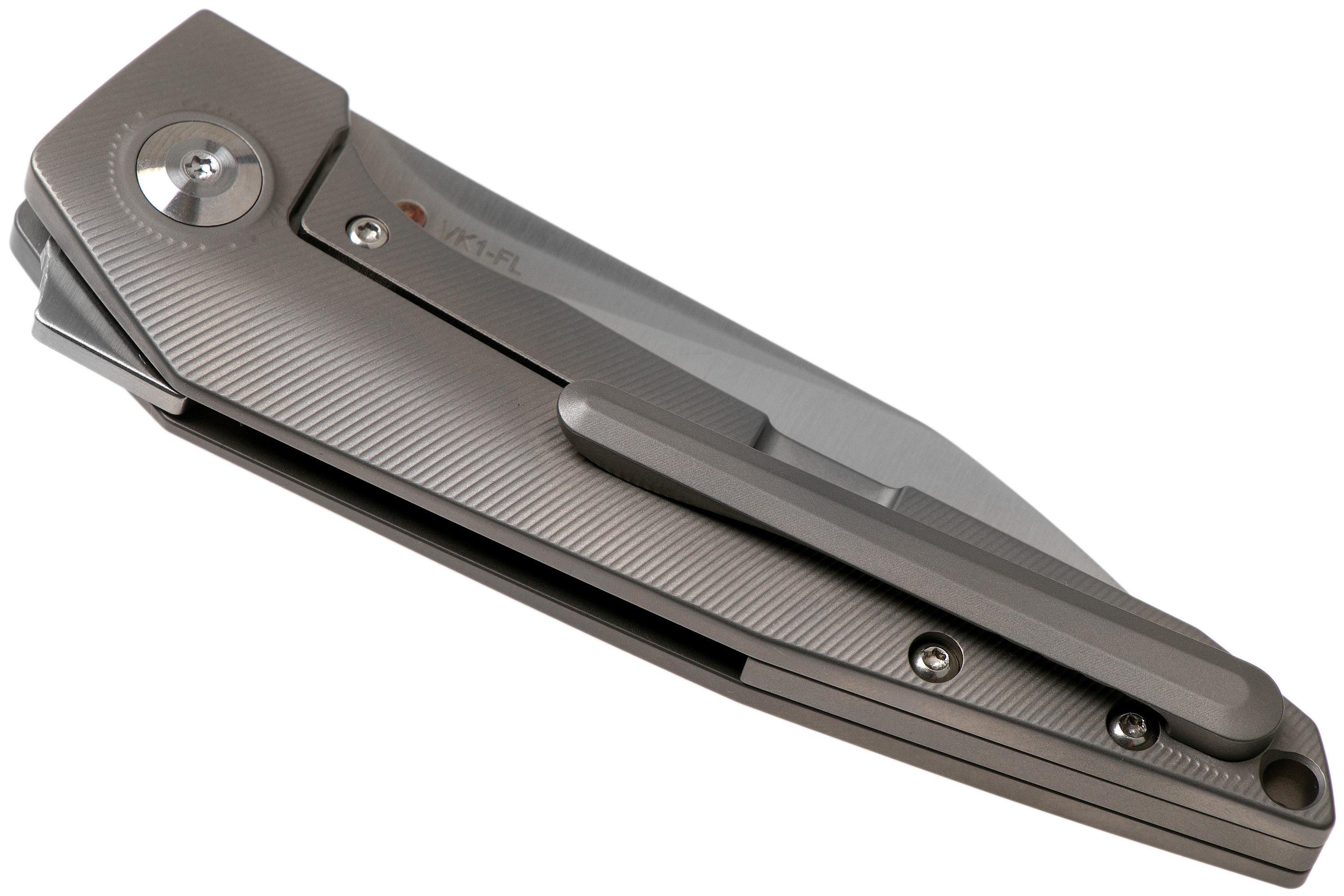 ヒナタキング Kizer VK1-FL Ki4565A1 pocket knife, Vulpex design | Advantageously