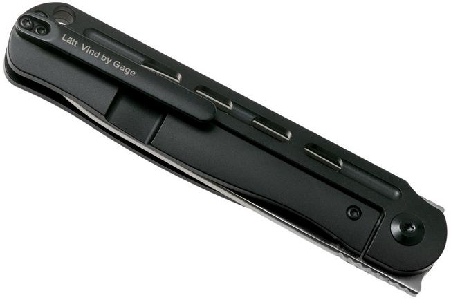 Bild für Kizer Lätt Vind Black KI4567A1 Black Titanium Taschenmesser, Gage Design