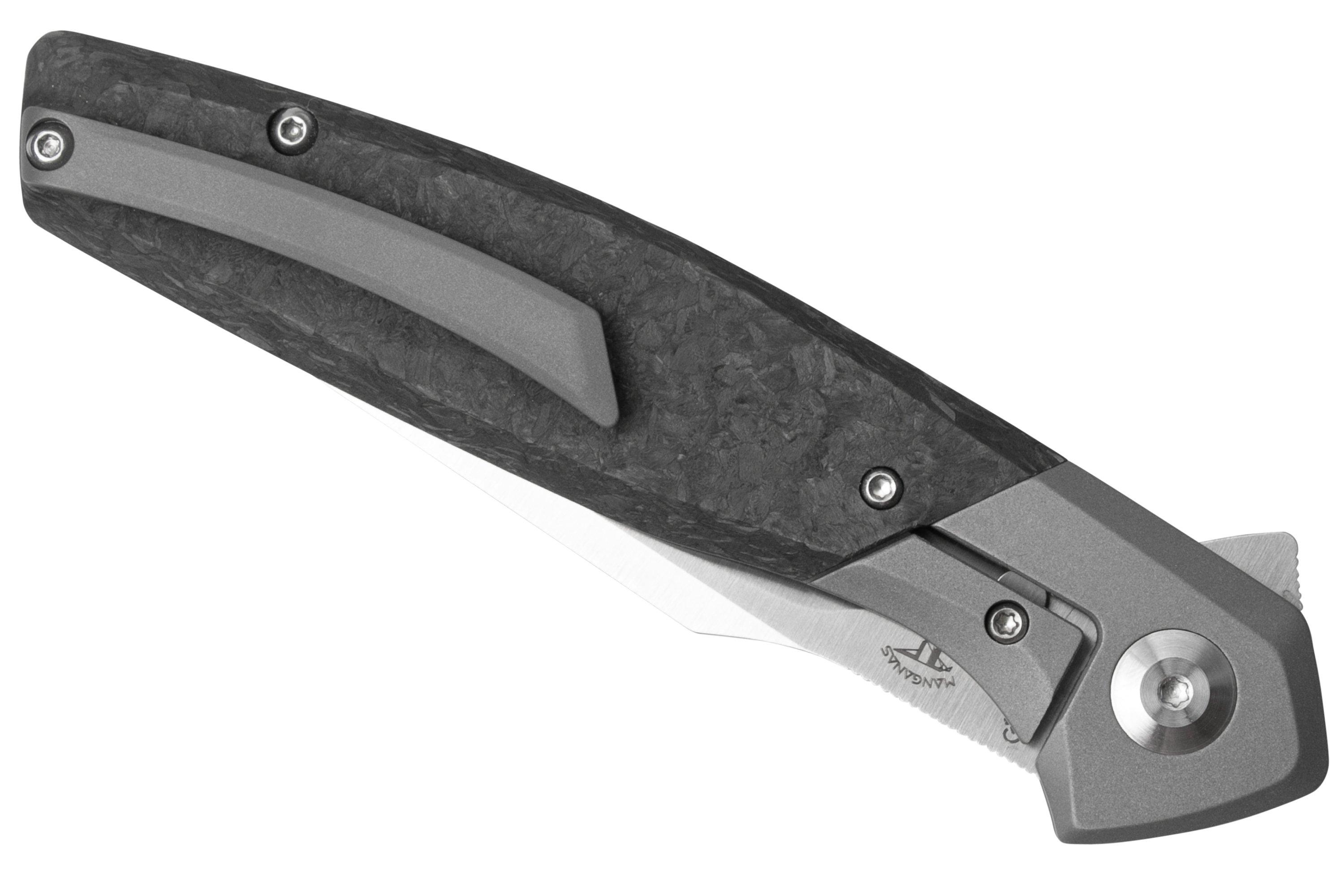 Kizer Grazioso Ki4572A1, 20CV, Black Titanium Carbon Fibre pocket knife