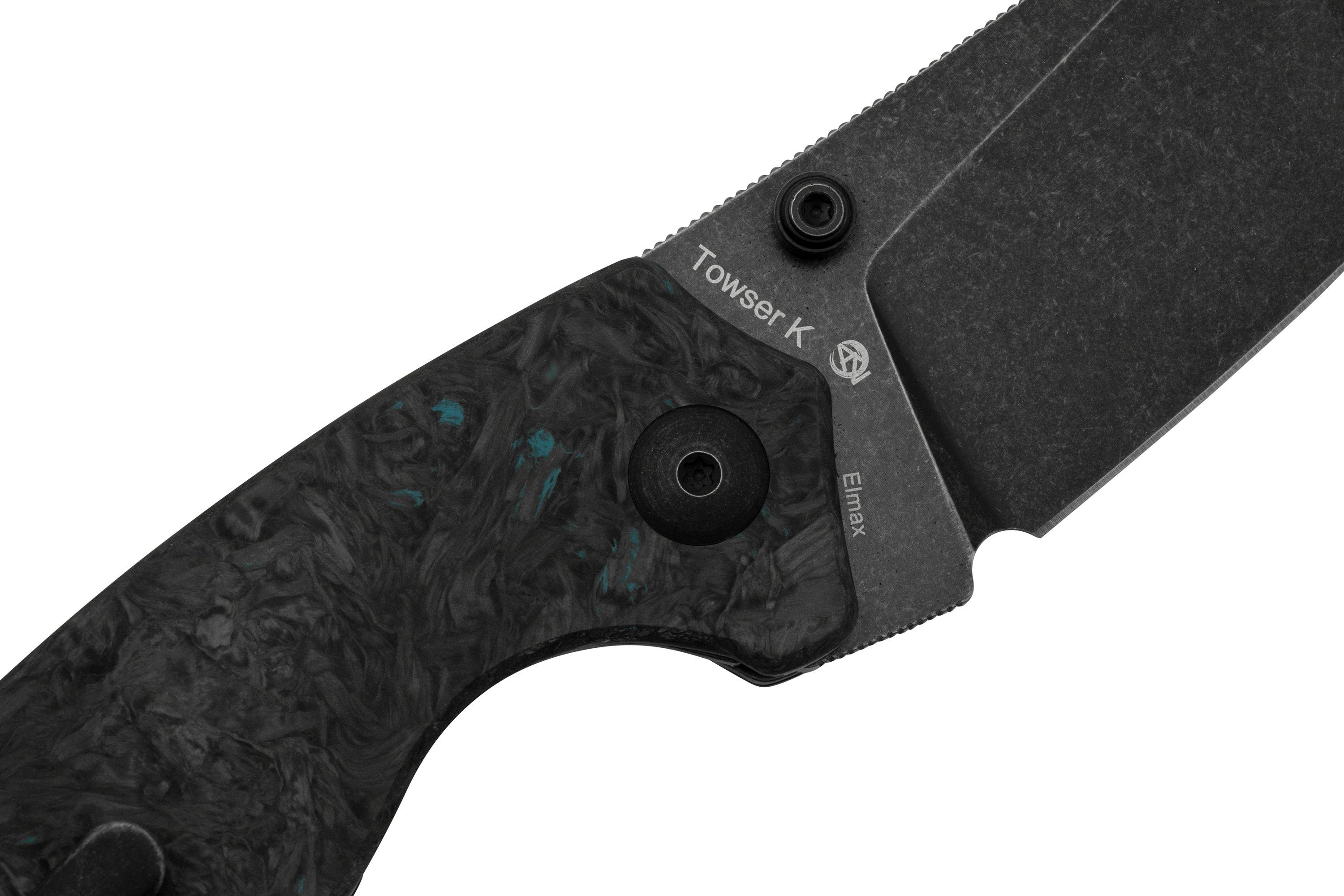 Kizer Towser K KI4593A2 Fatcarbon, pocket knife, Azo design
