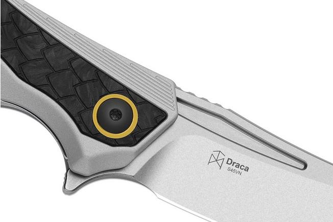 Bild für Kizer Draca KI4751A1 Stonewashed S45VN, Aluminum & Carbon Fiber, Taschenmesser