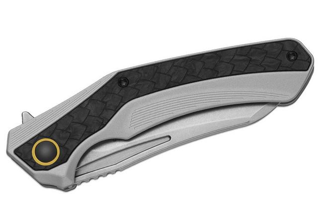 Bild für Kizer Draca KI4751A1 Stonewashed S45VN, Aluminum & Carbon Fiber, Taschenmesser