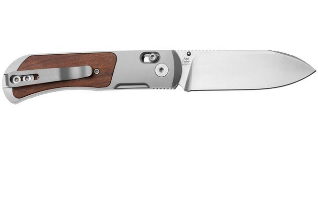 Afbeelding voor Kizer Tycho KI4761A1 Satin S45VN, Titanium Mkuruti, zakmes, Azo design