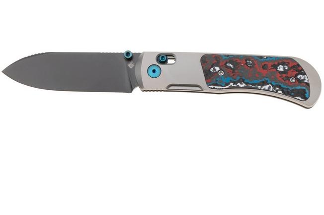 Afbeelding voor Kizer Tycho KI4761A2 Matte DLC M390, Titanium FatCarbon, zakmes, Azo design