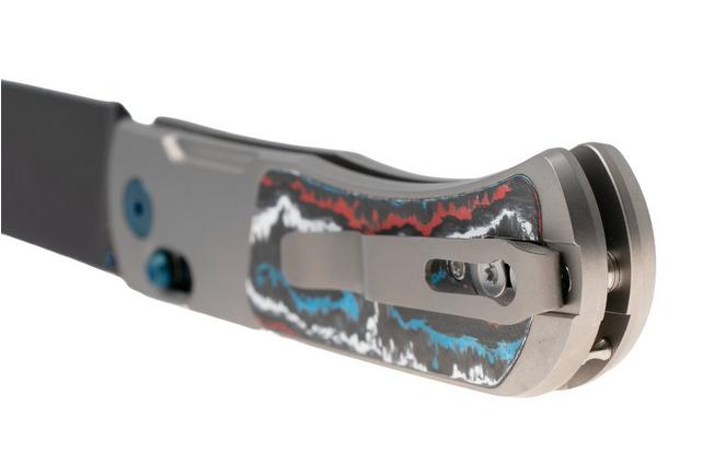 Afbeelding voor Kizer Tycho KI4761A2 Matte DLC M390, Titanium FatCarbon, zakmes, Azo design