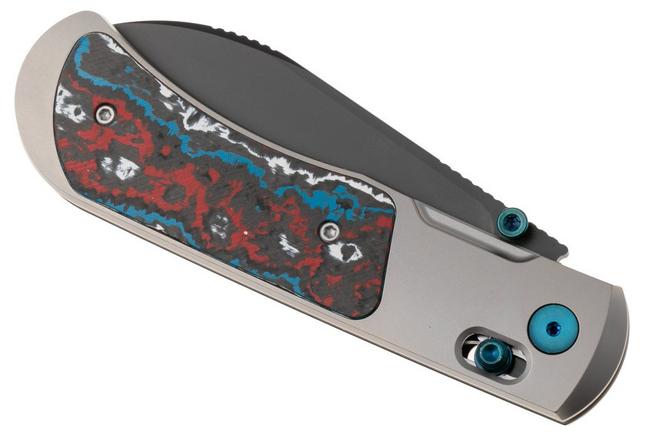 Afbeelding voor Kizer Tycho KI4761A2 Matte DLC M390, Titanium FatCarbon, zakmes, Azo design