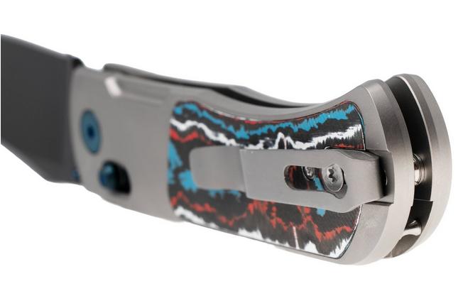 Afbeelding voor Kizer Tycho KI4761A3 Matte DLC S45VN, Titanium FatCarbon, zakmes, Azo design