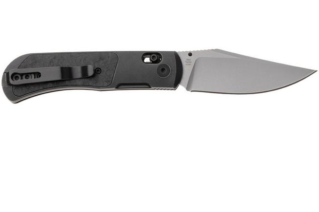Afbeelding voor Kizer Tycho KI4761A4 Stonewashed M390, Black Titanium Carbonfiber. zakmes, Azo design