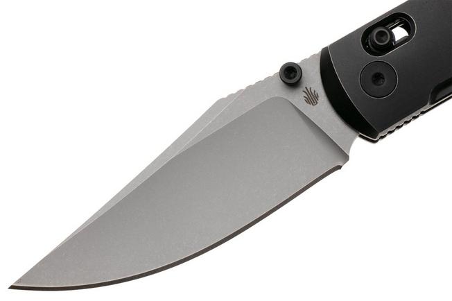 Afbeelding voor Kizer Tycho KI4761A4 Stonewashed M390, Black Titanium Carbonfiber. zakmes, Azo design
