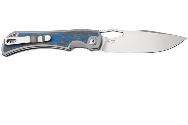 Imagen para Kizer Allure KI4763LDA1 Satin S45VN, Titanium & Vortex Micarta, navaja, diseño de Johan Jordaan