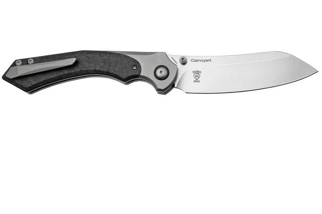 Bild für Kizer Clairvoyant 4626A1, S35VN Titanium Carbon Fiber Taschenmesser, Paul Munko Design