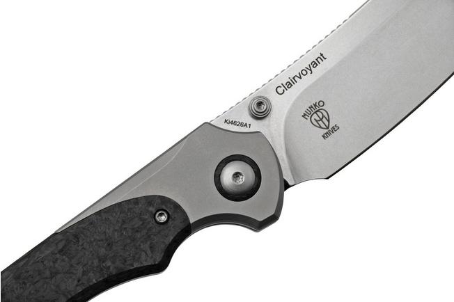 Bild für Kizer Clairvoyant 4626A1, S35VN Titanium Carbon Fiber Taschenmesser, Paul Munko Design