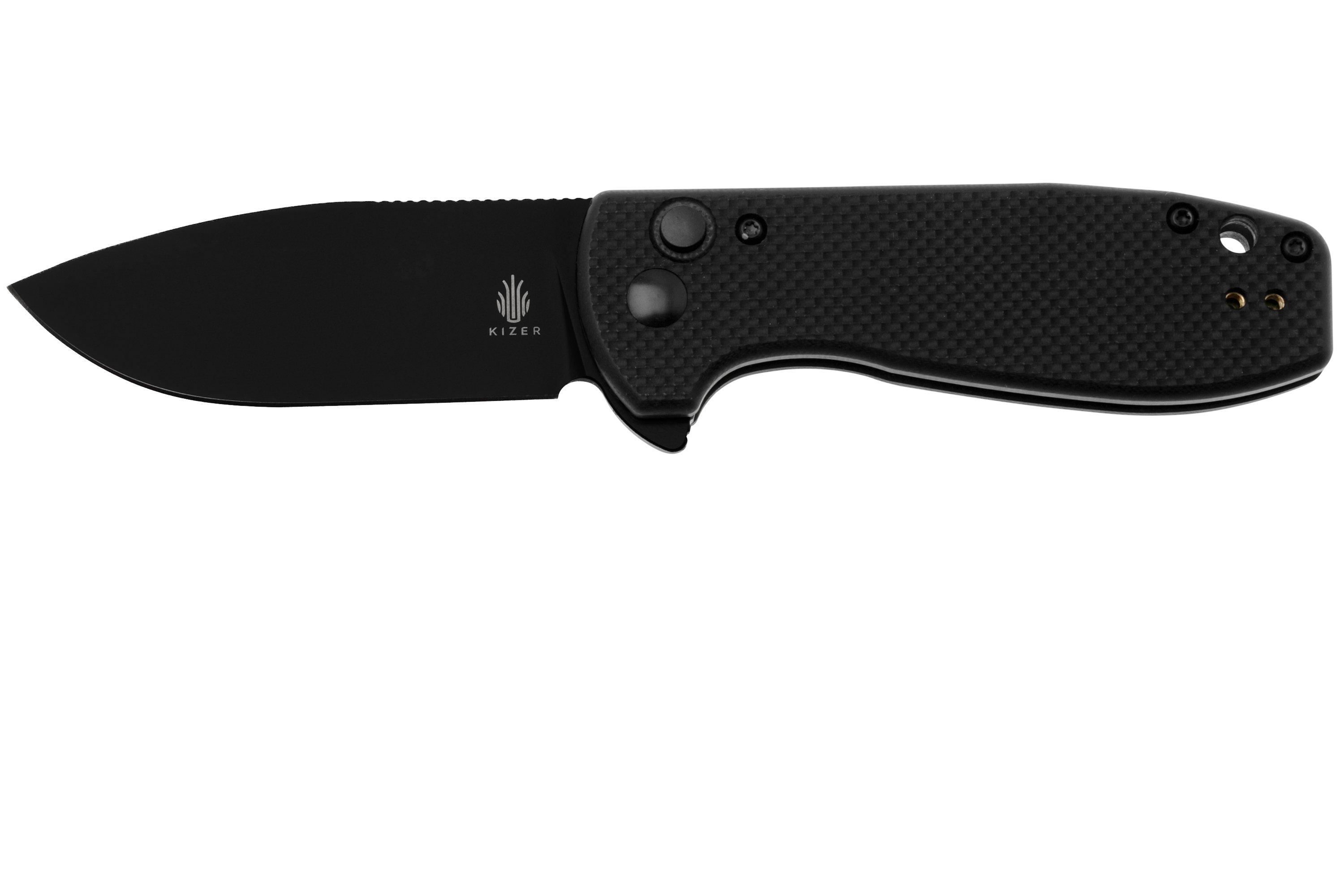 kizer-amicus-l3002a1-button-lock-black-g10-pocket-knife