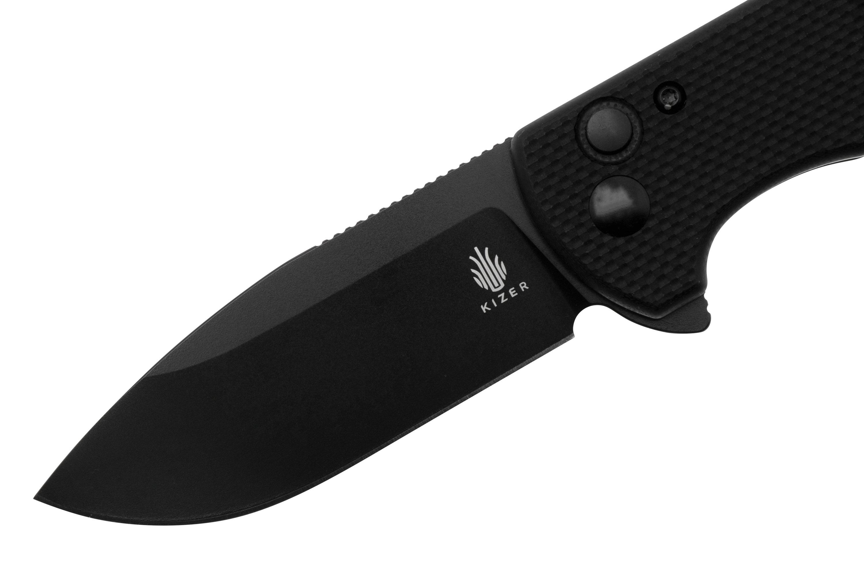 kizer-amicus-l3002a1-button-lock-black-g10-pocket-knife