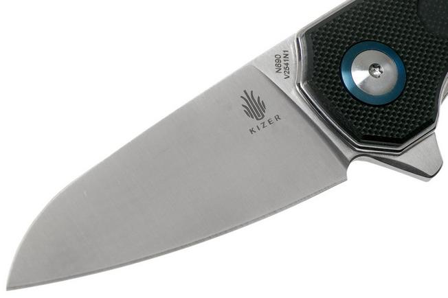 Image for Kizer Lieb V2541N1 Black G10 pocket knife, Azo design