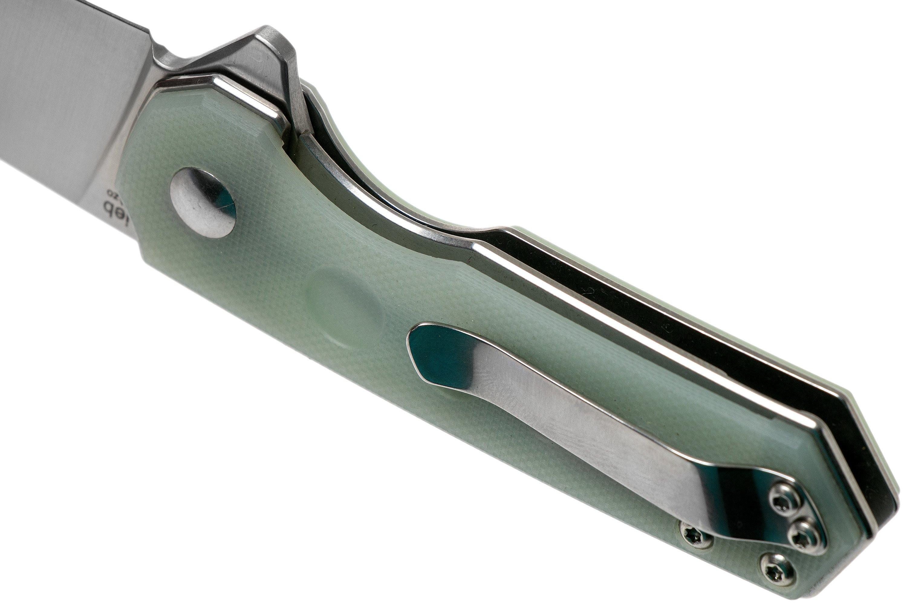 Kizer Lieb V2541N2 Natural G10 pocket knife, Azo design