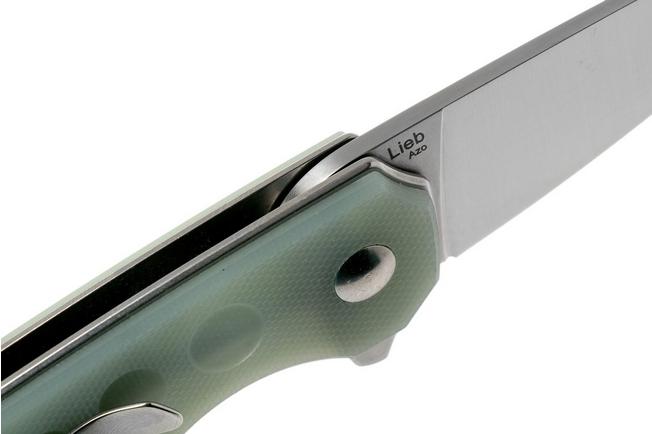 Kizer Lieb V2541N2 Natural G10 pocket knife, Azo design 
