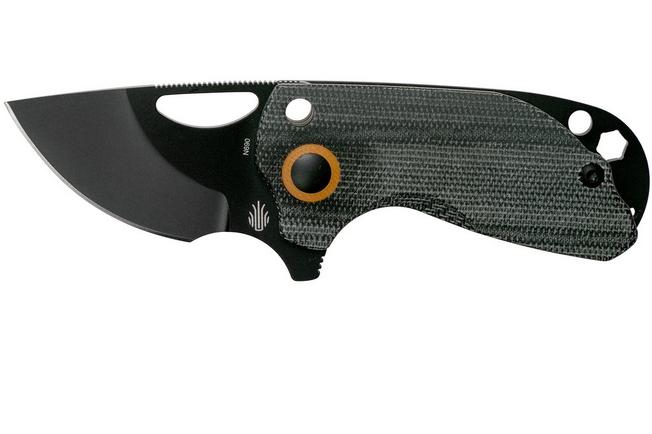 Imagen para Kizer Catshark Black Micarta V2561N2 navaja, Azo and Yue design