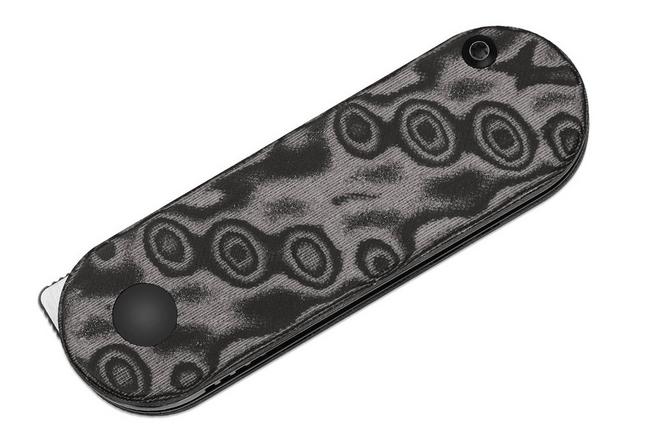 Bild für Kizer Vanguard Mini Bay V2583A6 Satin 14C28N, Vortex Pattern Micarta, Taschenmesser, Azo Design