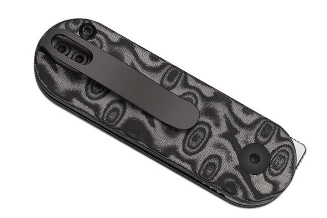 Bild für Kizer Vanguard Mini Bay V2583A6 Satin 14C28N, Vortex Pattern Micarta, Taschenmesser, Azo Design