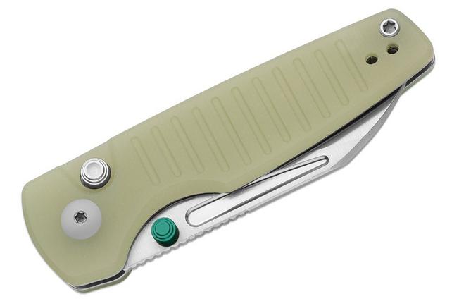 Image for Kizer Vanguard Parakeet V2706A6 Stonewashed Nitro-V, Glow In The Dark G10, pocket knife