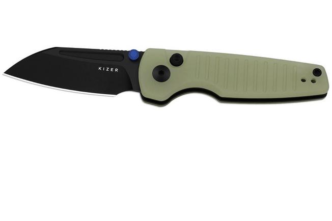 Image for Kizer Vanguard Parakeet V2706A7 PVD Nitro-V, Glow In The Dark G10, pocket knife
