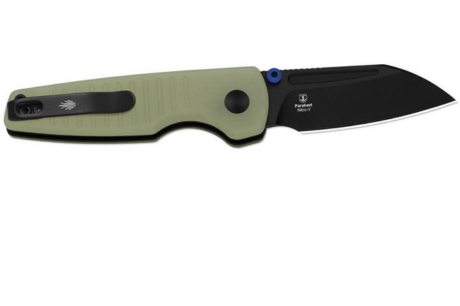 Image for Kizer Vanguard Parakeet V2706A7 PVD Nitro-V, Glow In The Dark G10, pocket knife