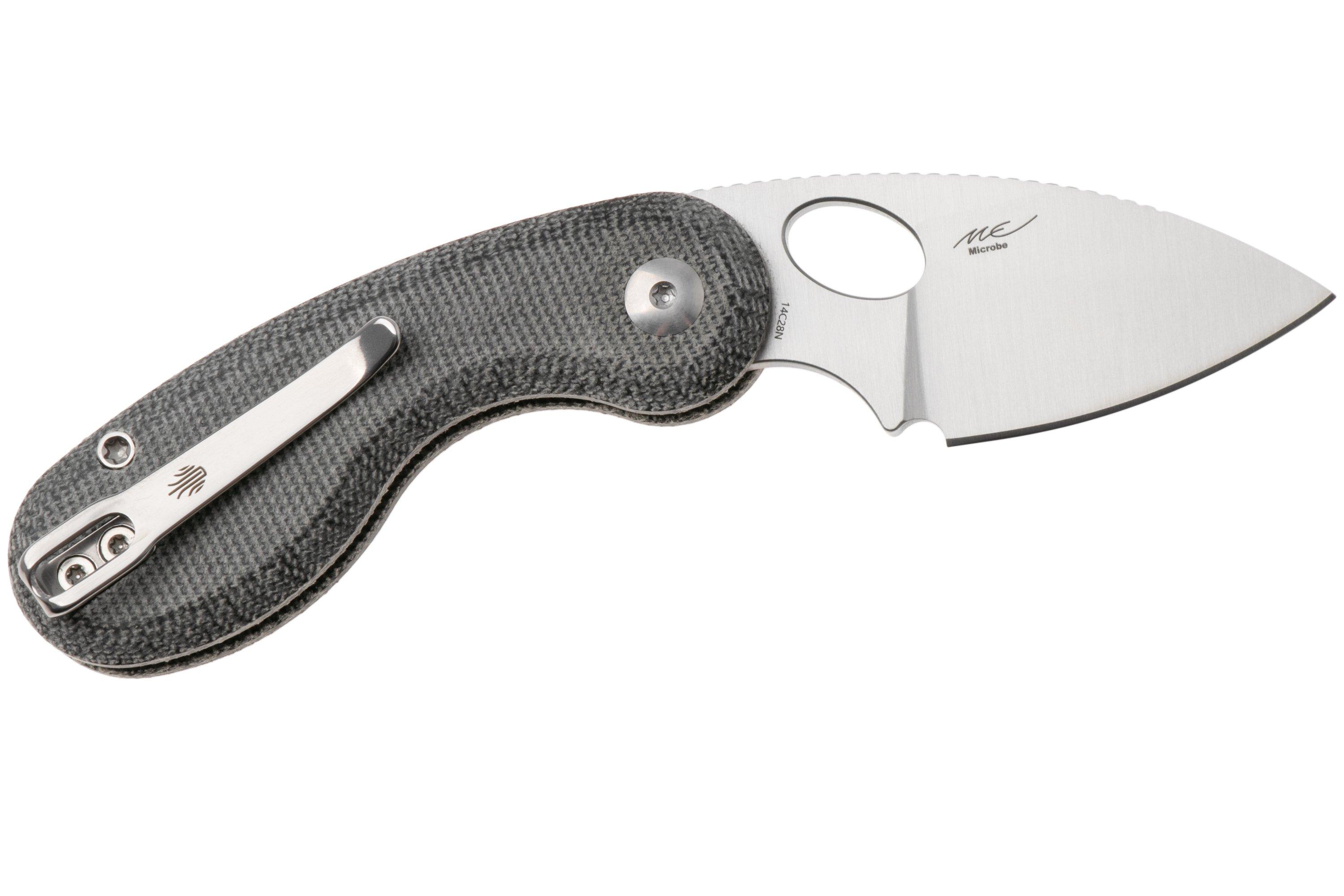 Kizer Microbe V2742A2 Satin, Norplex UltreX Micarta, Taschenmesser ...