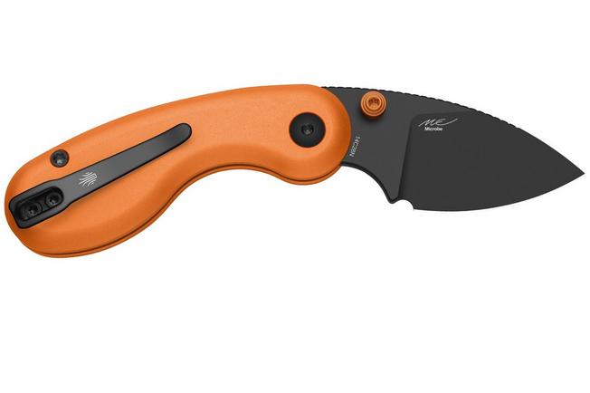 Image for Kizer Microbe V2742A3 Black PVD, Orange Aluminum, pocket knife, Maksim Epifantsev design