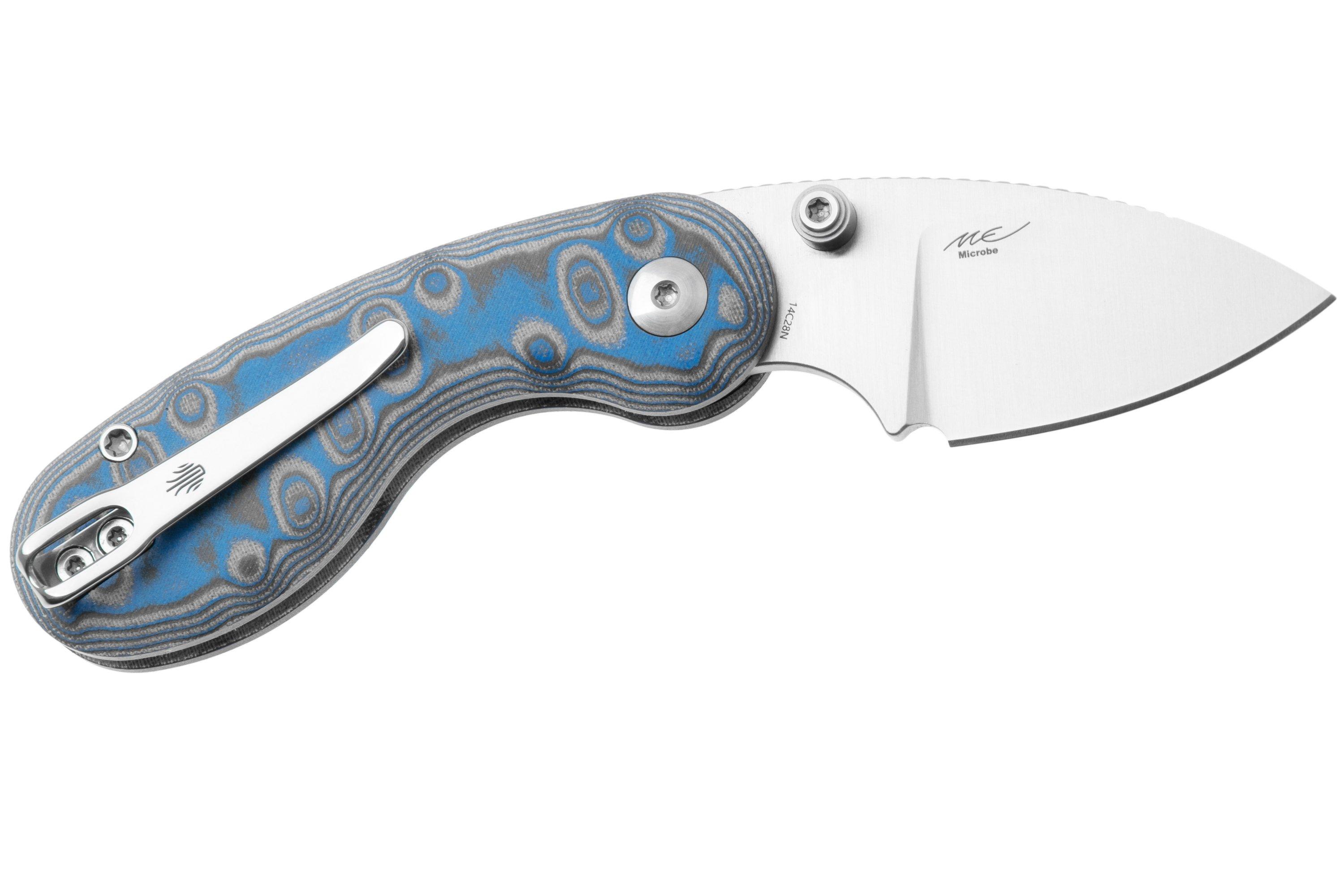 Kizer Microbe V2742A6 Satin, Vortex Micarta, pocket knife, Maksim ...