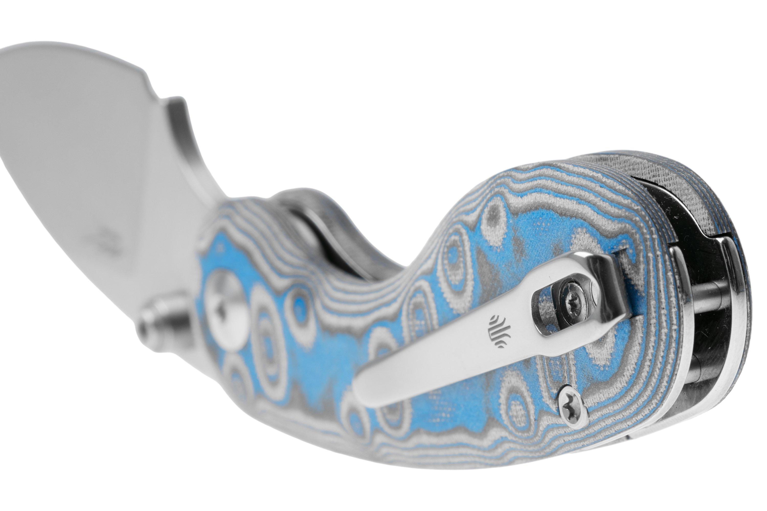 Kizer Microbe V2742A6 Satin, Vortex Micarta, pocket knife, Maksim