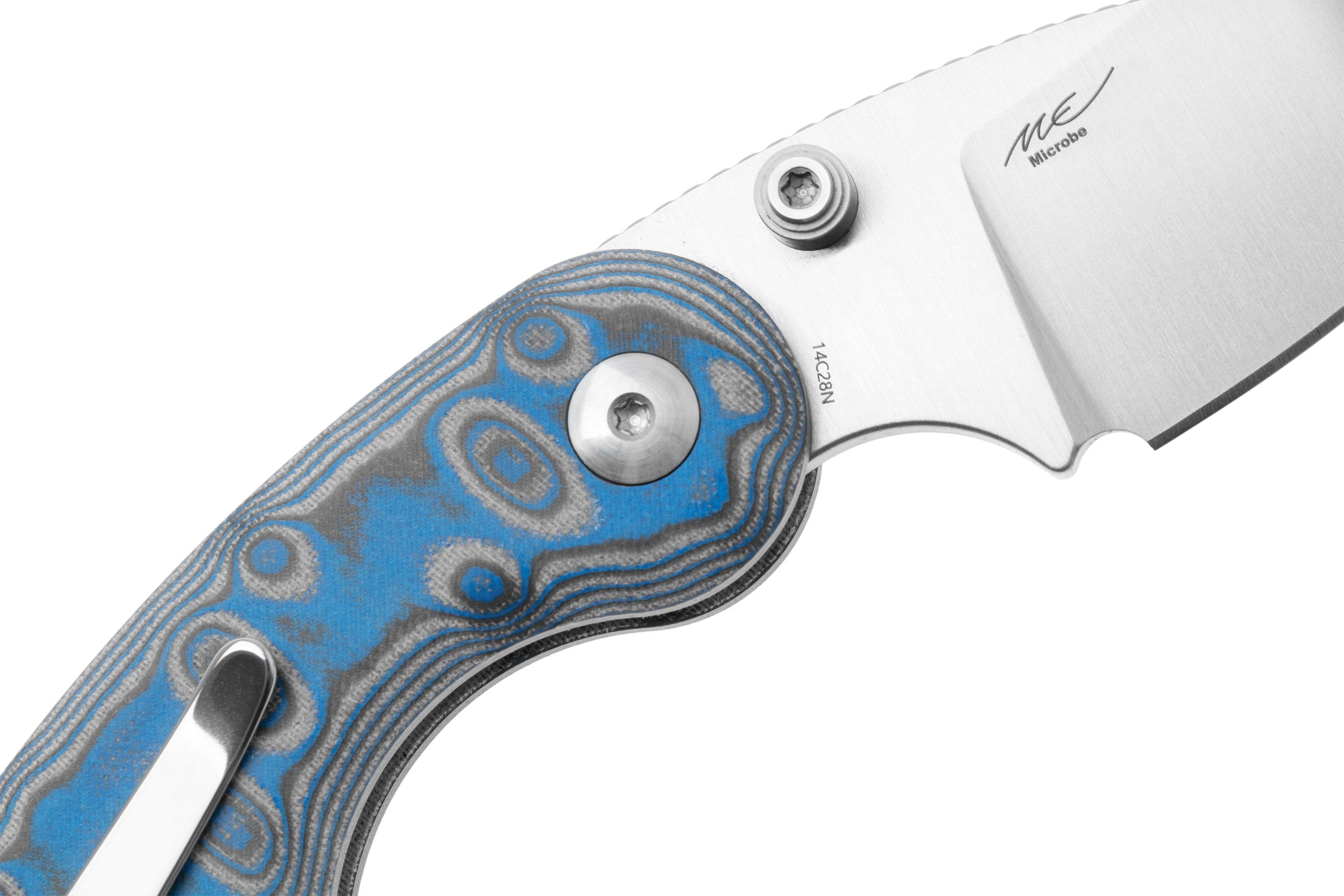 Kizer Microbe V2742A6 Satin, Vortex Micarta, pocket knife, Maksim ...
