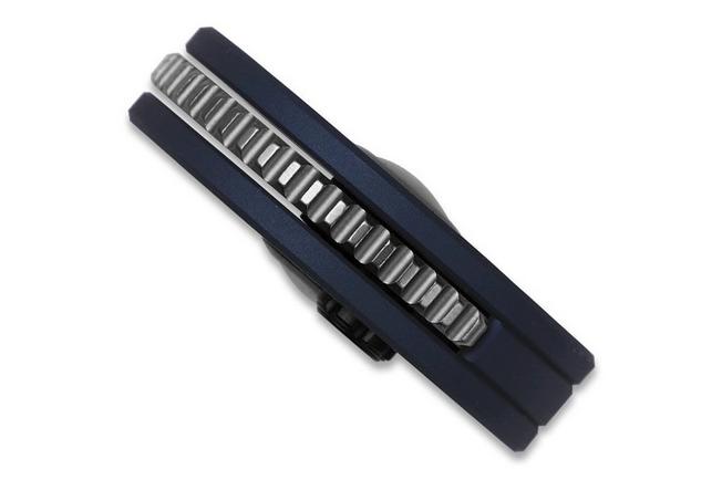 Image for Kizer Vanguard Snail-Trail V2757A2 Satin AEB-L, Blue Aluminium, pocket knife, Caleb Waldman design