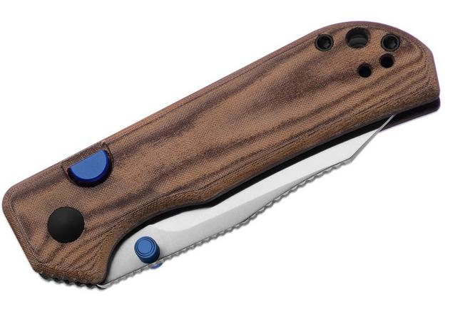 Bild für Kizer Vanguard Nice Guy V3011BCA1 Satin AEB-L , Norplex UltreX Micarta, Taschenmesser, Azo Design